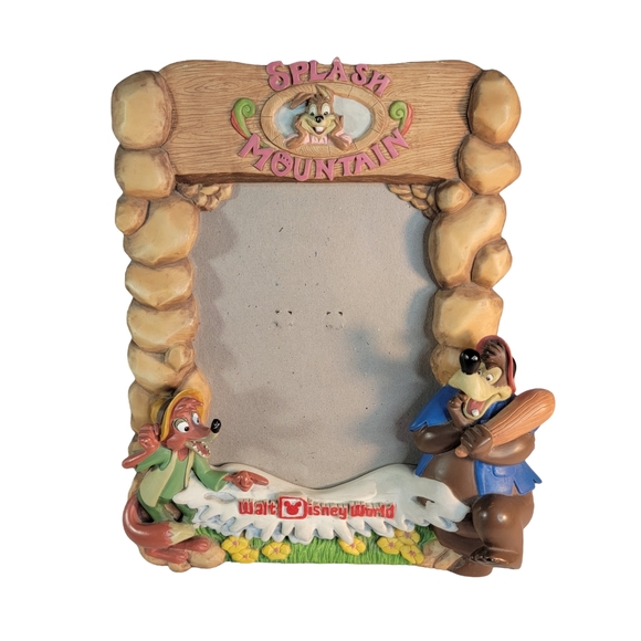 Walt Disney Splash Mountain 3D Vintage Picture Frame Rare - Picture 7 of 16